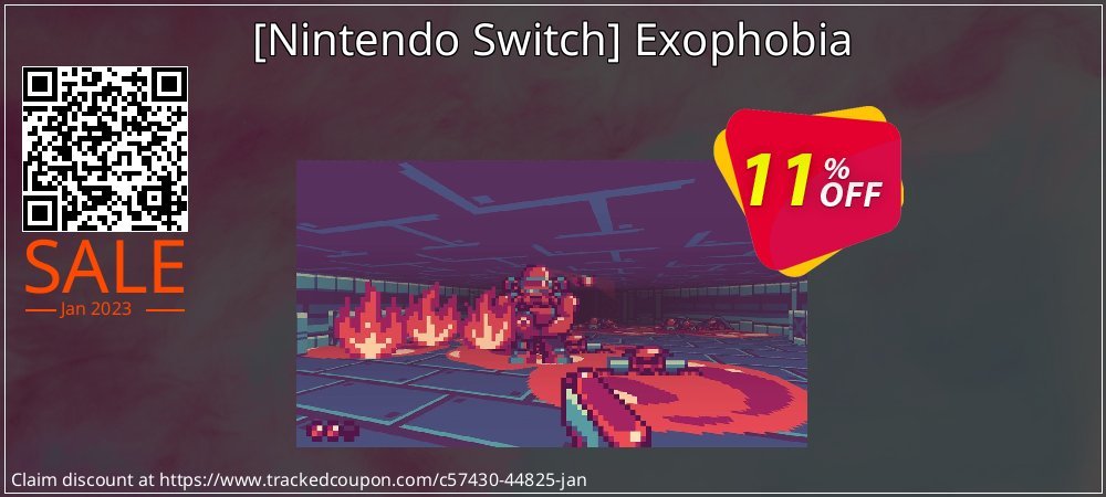  - Nintendo Switch Exophobia coupon on World Backup Day discounts