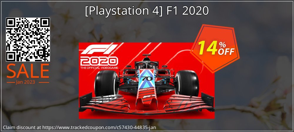  - Playstation 4 F1 2020 coupon on World Backup Day promotions