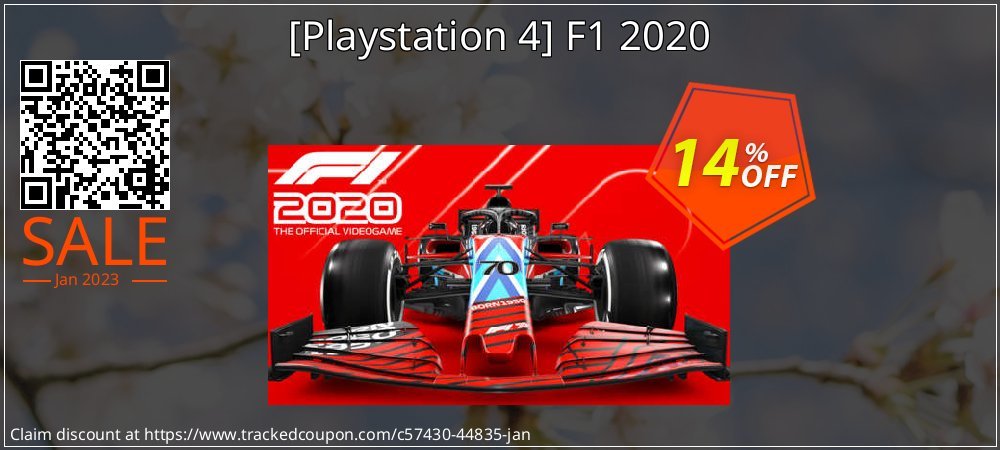  - Playstation 4 F1 2020 coupon on World Backup Day promotions