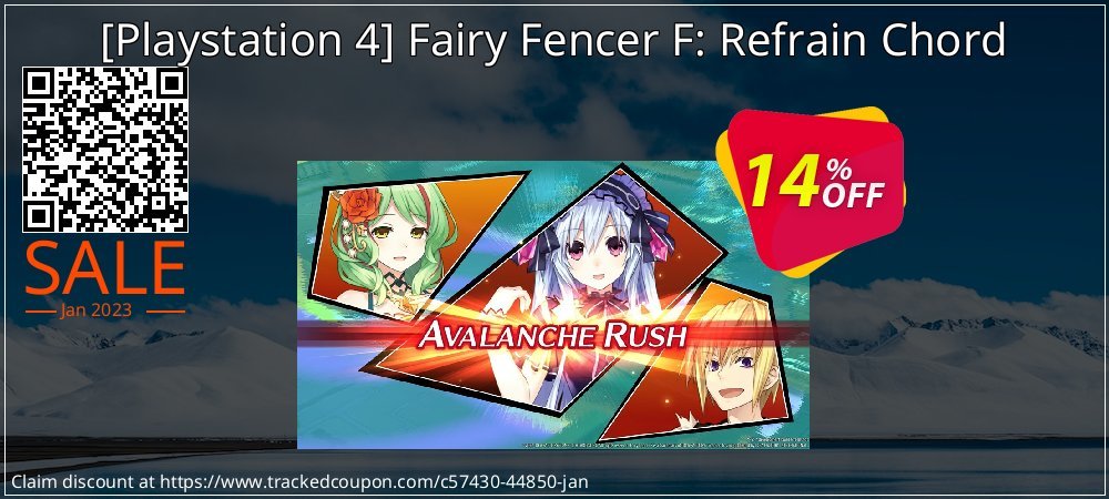  - Playstation 4 Fairy Fencer F: Refrain Chord coupon on World Backup Day offering sales
