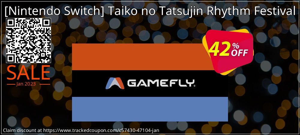  - Nintendo Switch Taiko no Tatsujin Rhythm Festival coupon on National Pizza Day promotions