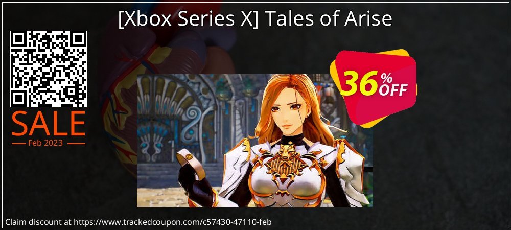  - Xbox Series X Tales of Arise coupon on Valentine's Day offering sales