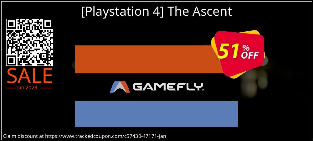  - Playstation 4 The Ascent coupon on Chinese New Year discount