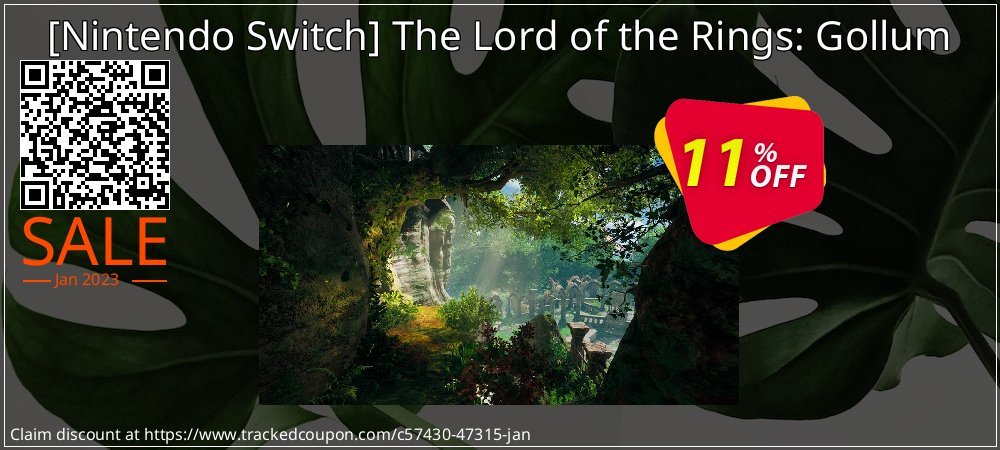11 OFF Nintendo Switch The Lord Of The Rings Gollum Deal Jan 2023