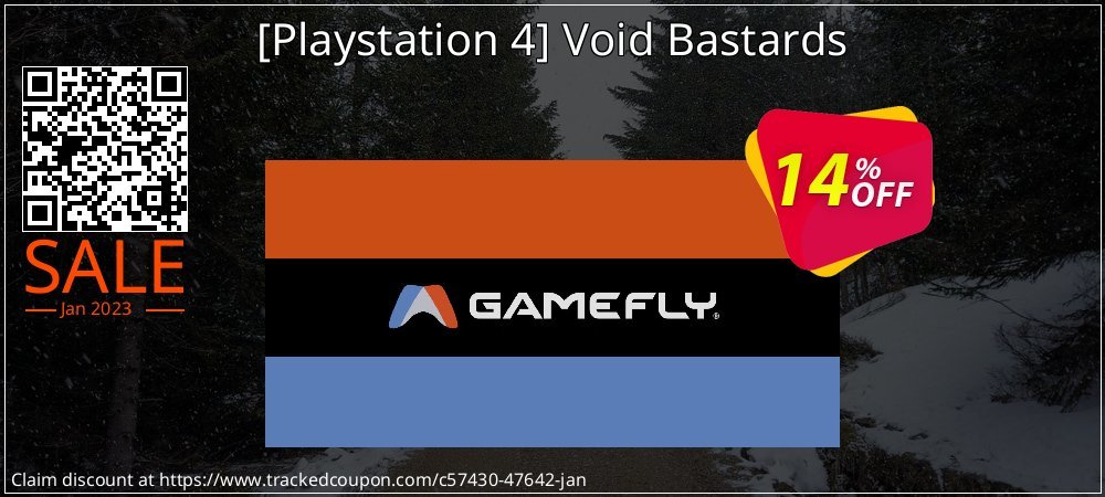  - Playstation 4 Void Bastards coupon on World Wildlife Day discounts