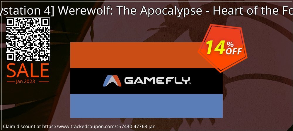  - Playstation 4 Werewolf: The Apocalypse - Heart of the Forest coupon on Lover's Day deals