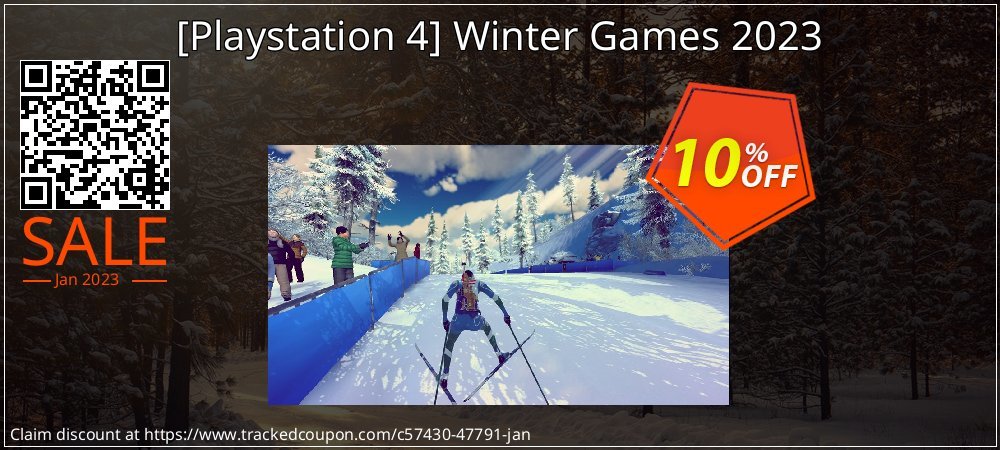  - Playstation 4 Winter Games 2023 coupon on Hug Day offer