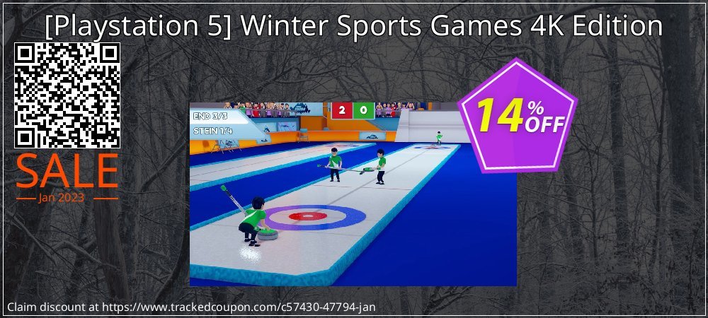  - Playstation 5 Winter Sports Games 4K Edition coupon on Valentine offering sales