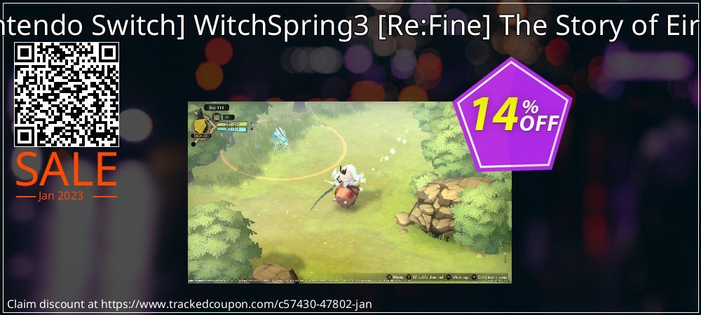  - Nintendo Switch WitchSpring3  - Re:Fine The Story of Eirudy coupon on Hug Day offering discount