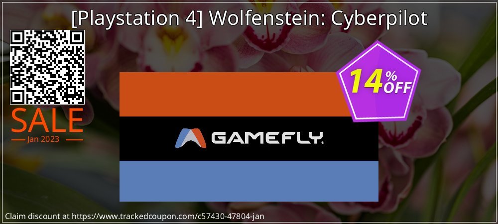  - Playstation 4 Wolfenstein: Cyberpilot coupon on Happy New Year offering sales