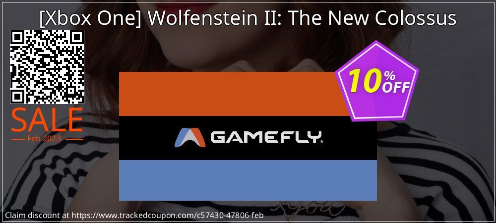  - Xbox One Wolfenstein II: The New Colossus coupon on Valentine Week promotions