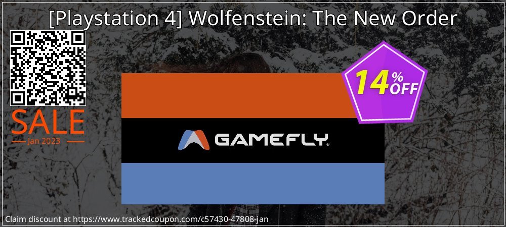  - Playstation 4 Wolfenstein: The New Order coupon on National Pizza Day deals