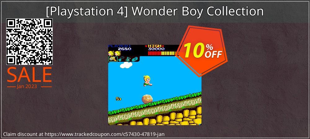  - Playstation 4 Wonder Boy Collection coupon on National Pizza Day discount