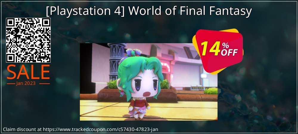  - Playstation 4 World of Final Fantasy coupon on Teddy Day discounts
