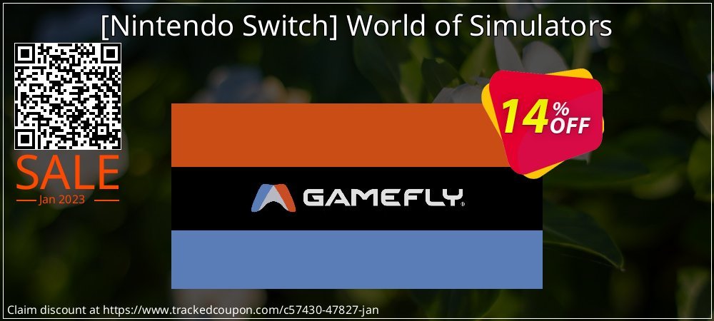  - Nintendo Switch World of Simulators coupon on Valentine offer