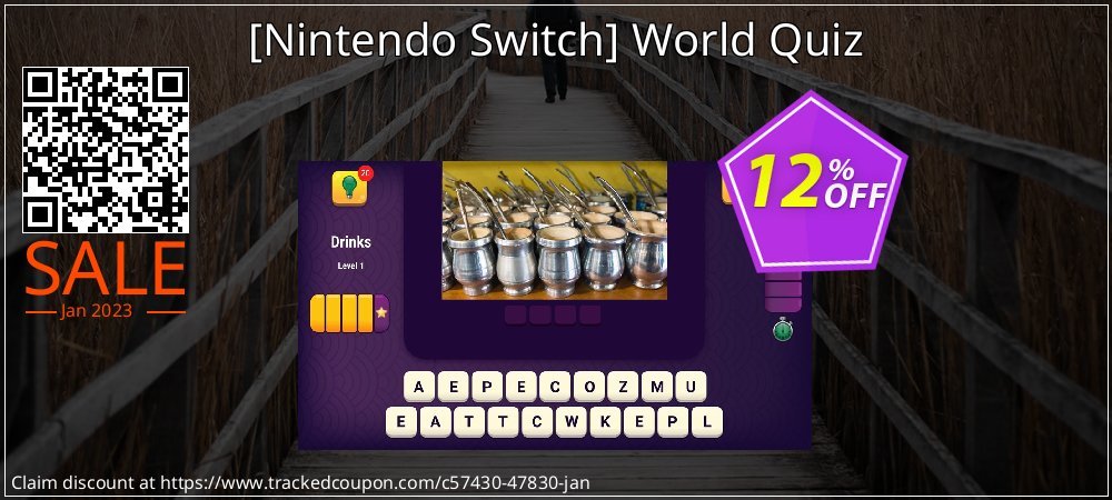  - Nintendo Switch World Quiz coupon on National Pizza Day offering sales