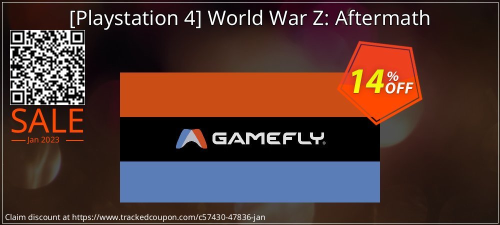  - Playstation 4 World War Z: Aftermath coupon on New Year's Day deals