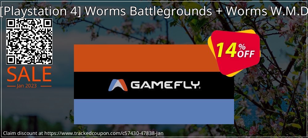  - Playstation 4 Worms Battlegrounds + Worms W.M.D coupon on Valentine offering discount