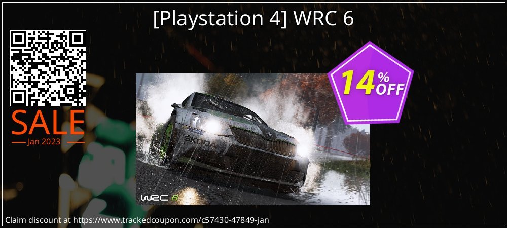  - Playstation 4 WRC 6 coupon on Programmers' Day offering sales