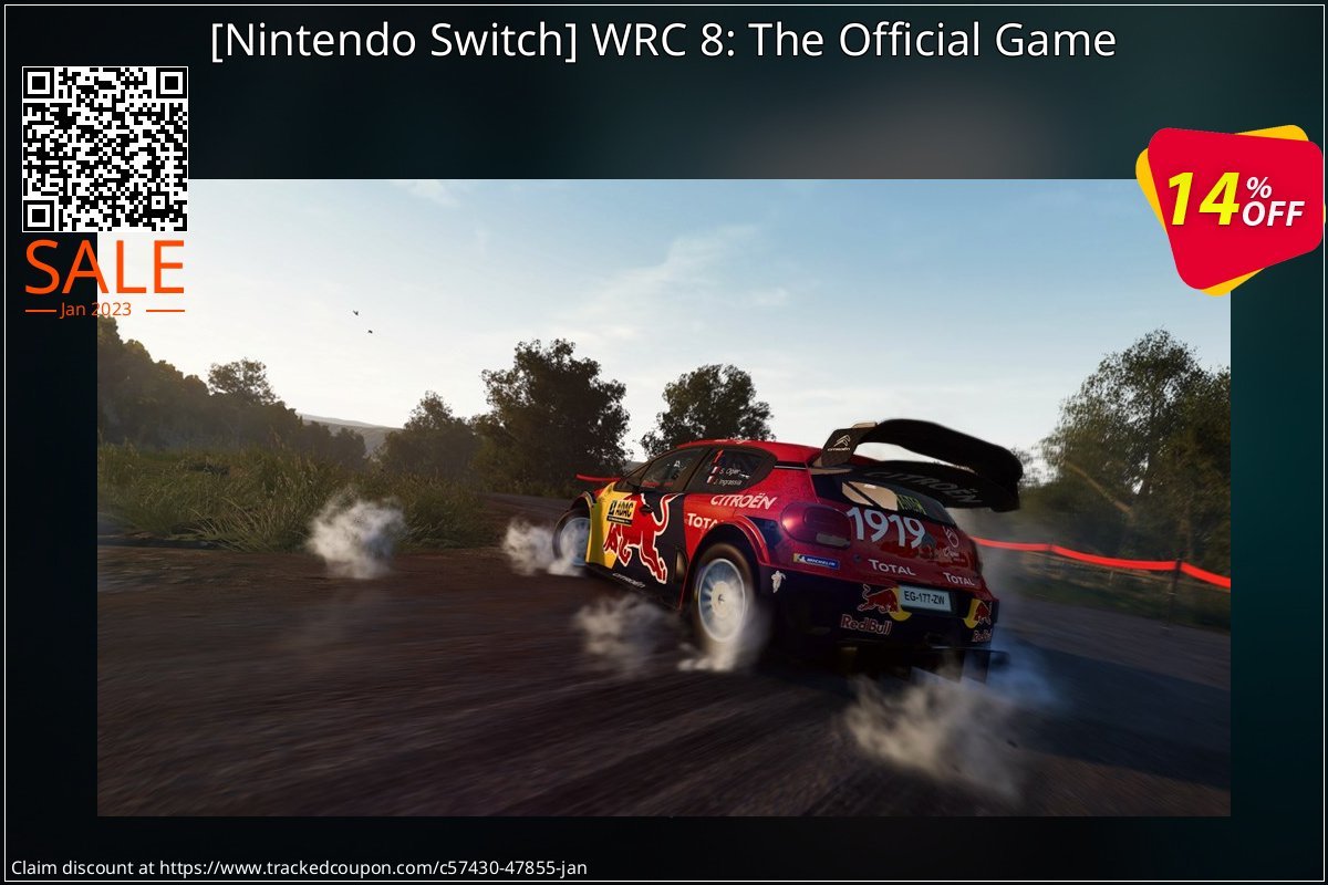  - Nintendo Switch WRC 8: The Official Game coupon on Macintosh Computer Day offer