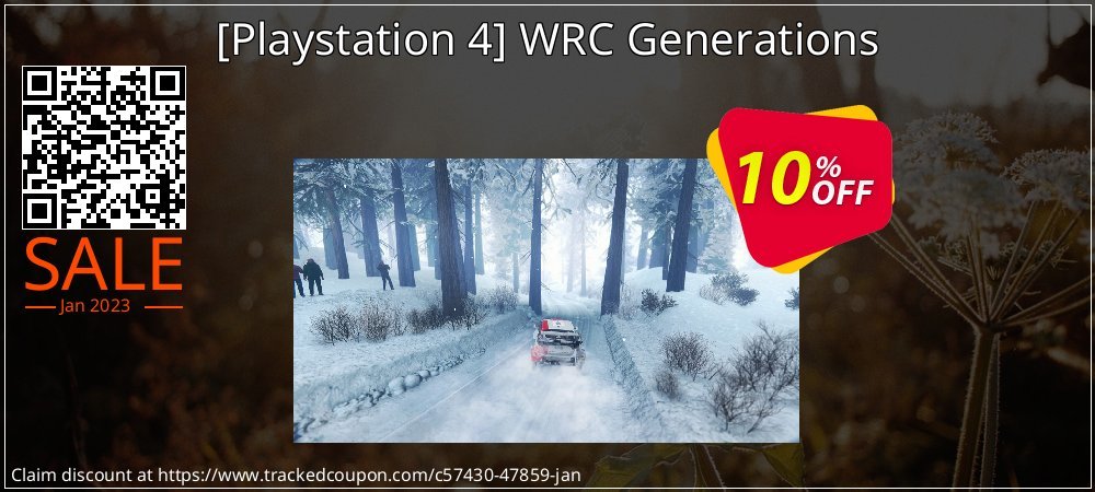  - Playstation 4 WRC Generations coupon on Martin Luther King Day super sale