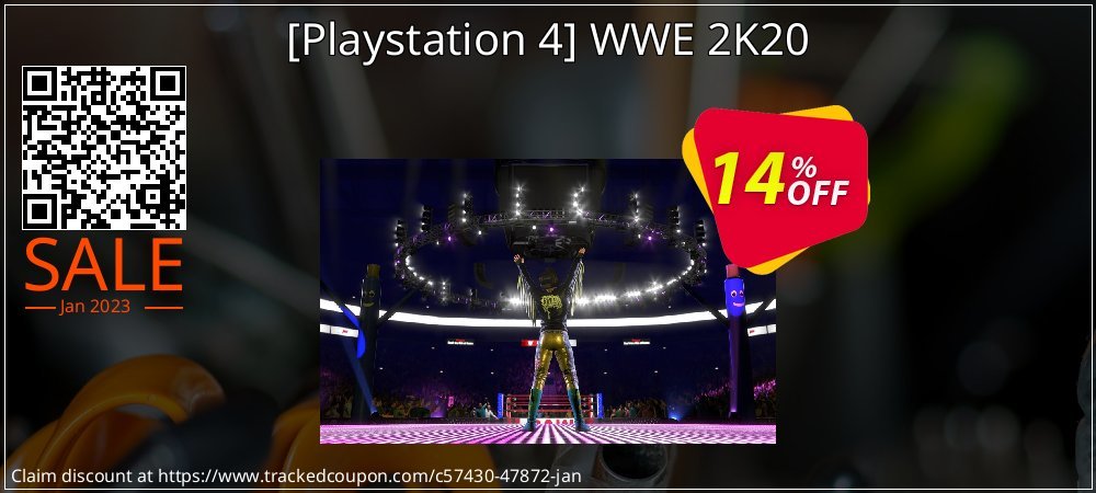  - Playstation 4 WWE 2K20 coupon on Happy New Year deals