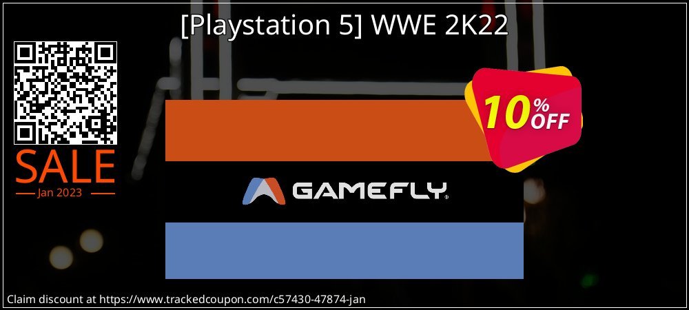  - Playstation 5 WWE 2K22 coupon on Happy New Year discount