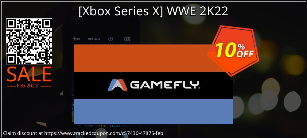  - Xbox Series X WWE 2K22 coupon on New Year's Weekend offering discount