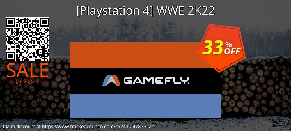  - Playstation 4 WWE 2K22 coupon on Macintosh Computer Day offering sales
