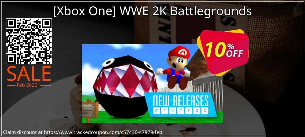  - Xbox One WWE 2K Battlegrounds coupon on Hug Day sales