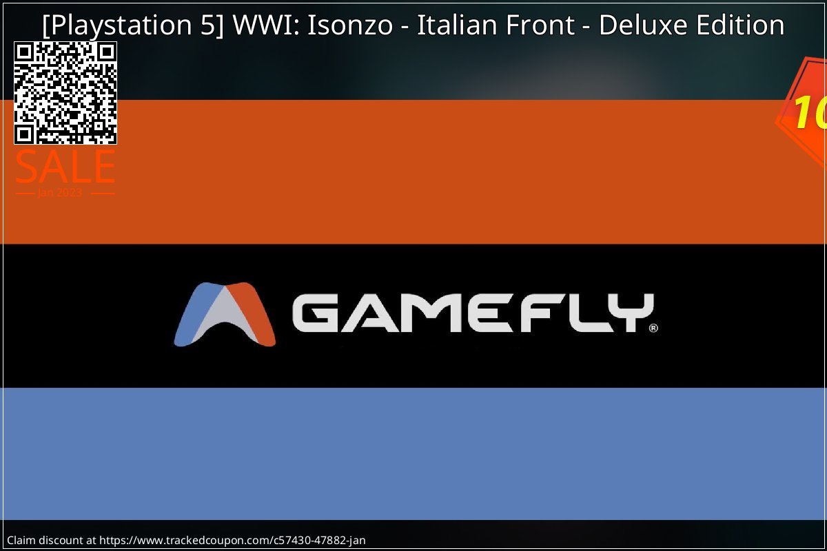  - Playstation 5 WWI: Isonzo - Italian Front - Deluxe Edition coupon on New Year's Weekend offer