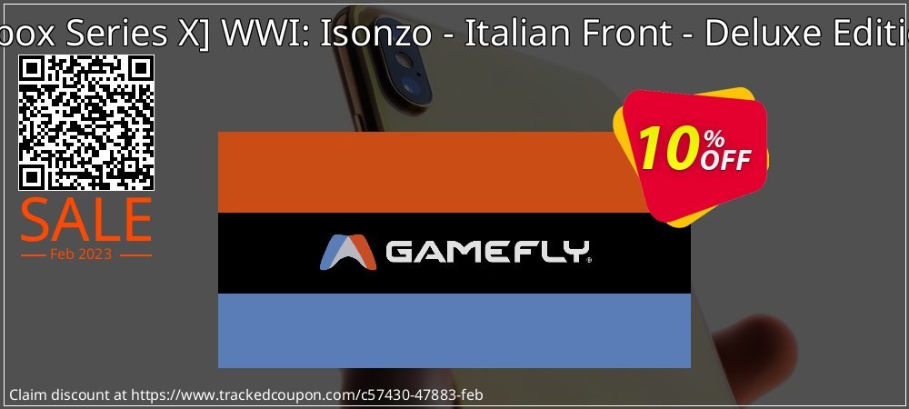  - Xbox Series X WWI: Isonzo - Italian Front - Deluxe Edition coupon on Valentine Week offering discount