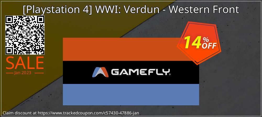  - Playstation 4 WWI: Verdun - Western Front coupon on Chinese New Year discounts