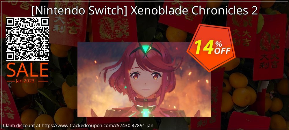  - Nintendo Switch Xenoblade Chronicles 2 coupon on Valentine's Day discount