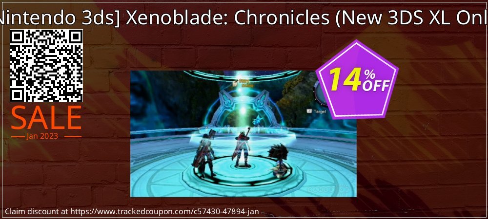 - Nintendo 3ds Xenoblade: Chronicles - New 3DS XL Only  coupon on Valentine Week super sale