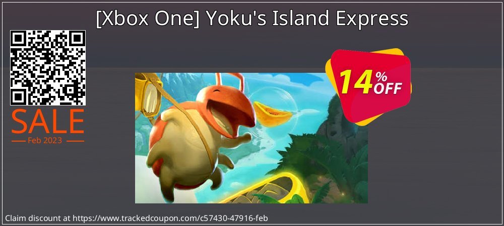  - Xbox One Yoku's Island Express coupon on Happy New Year sales