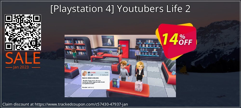  - Playstation 4 Youtubers Life 2 coupon on Valentine offering discount