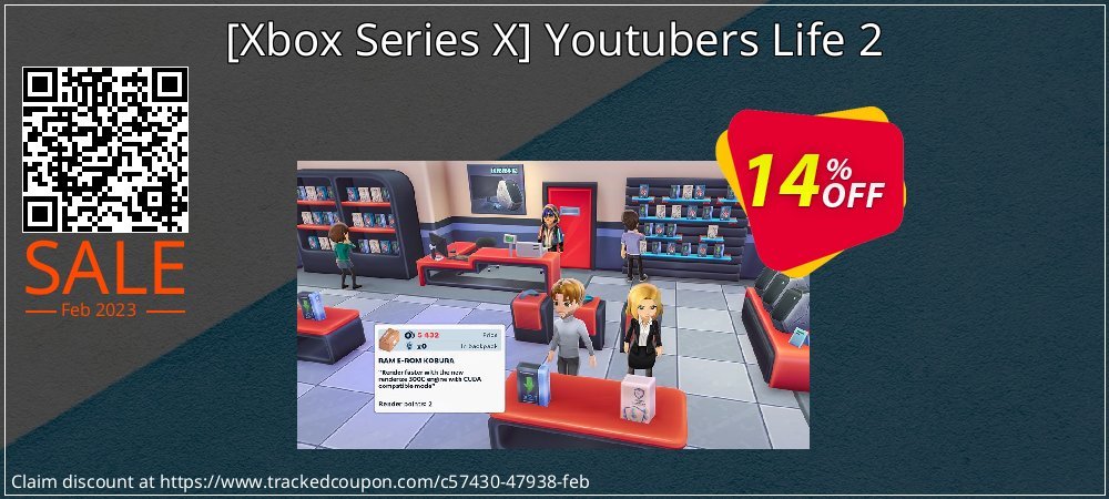  - Xbox Series X Youtubers Life 2 coupon on Valentine Week offering sales