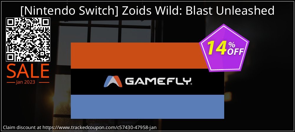  - Nintendo Switch Zoids Wild: Blast Unleashed coupon on Kiss Day discounts