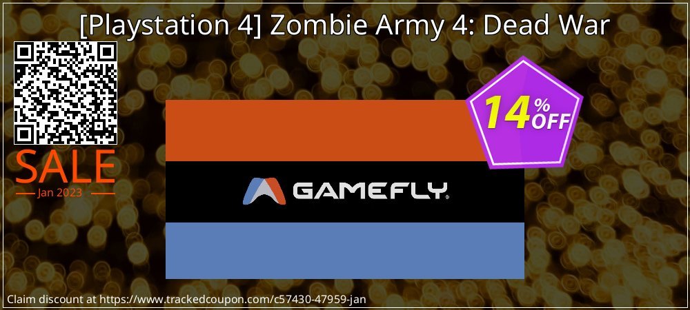  - Playstation 4 Zombie Army 4: Dead War coupon on Valentine promotions