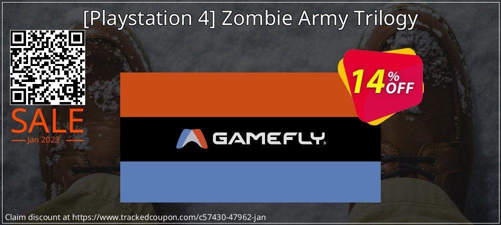  - Playstation 4 Zombie Army Trilogy coupon on National Pizza Day offer