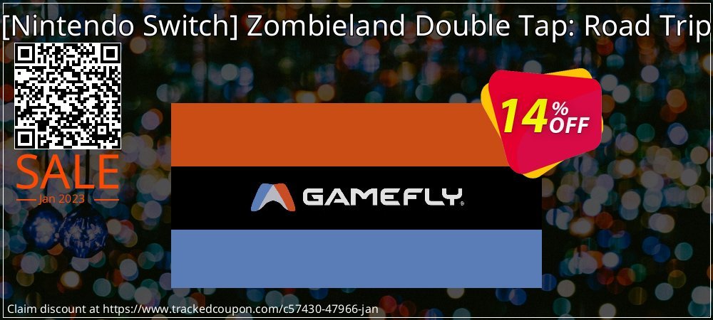  - Nintendo Switch Zombieland Double Tap: Road Trip coupon on New Year's Weekend offering sales