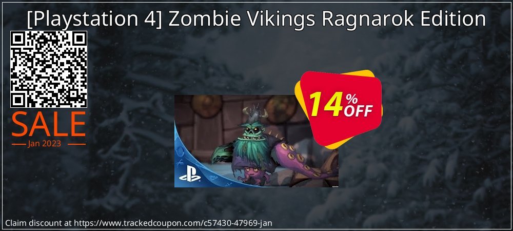  - Playstation 4 Zombie Vikings Ragnarok Edition coupon on New Year's Day promotions