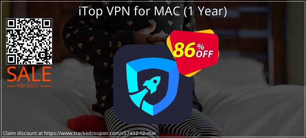 iTop VPN for MAC - 1 Year  coupon on April Fools' Day promotions