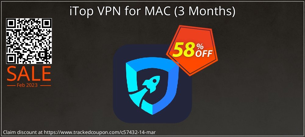 iTop VPN for MAC - 3 Months  coupon on April Fools' Day sales