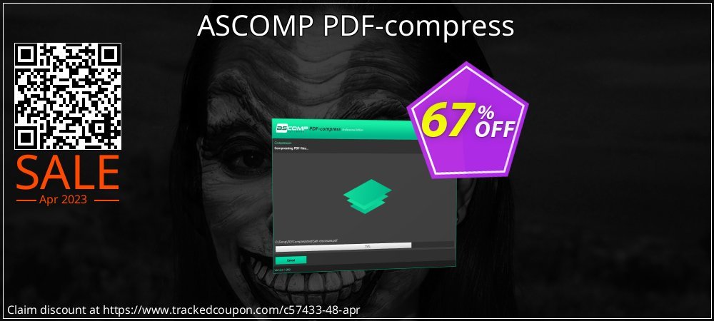 ASCOMP PDF-compress coupon on Easter Day sales