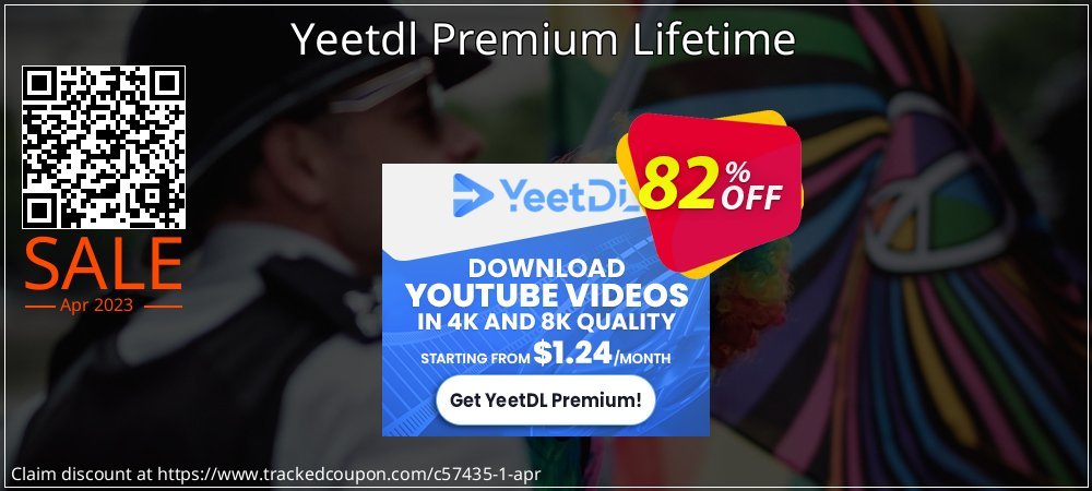 Yeetdl Premium Lifetime coupon on World Party Day sales