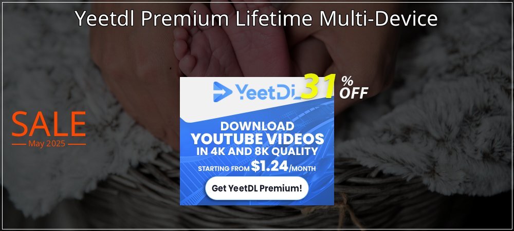 Yeetdl Premium Lifetime Multi-Device coupon on National Memo Day offer