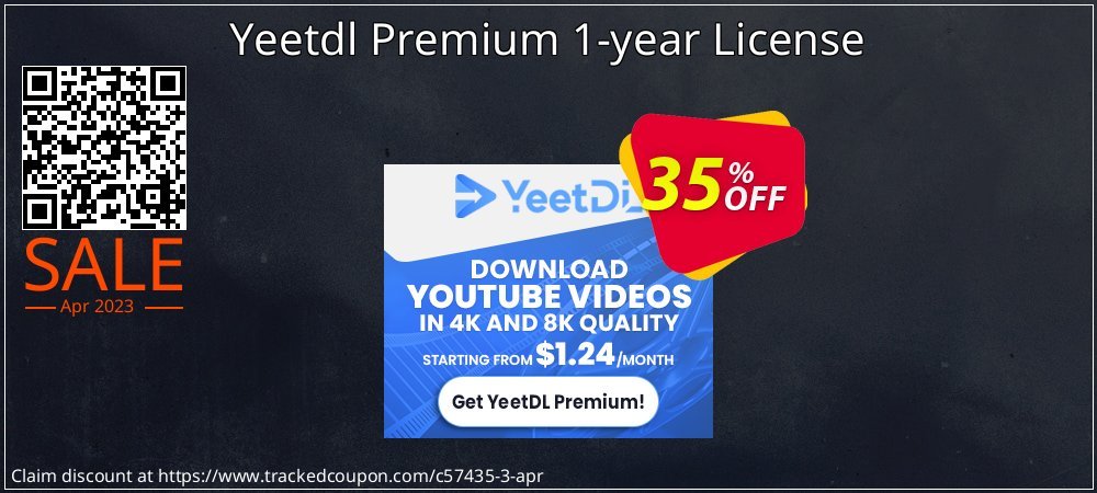 Yeetdl Premium 1-year License coupon on Easter Day offer