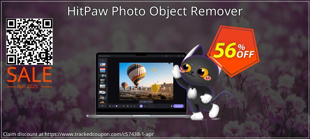 HitPaw Photo Object Remover coupon on World Party Day discount